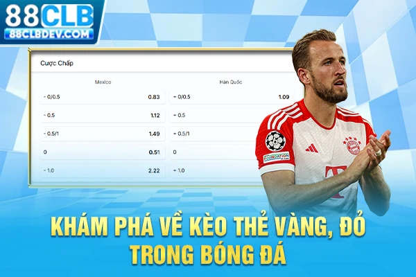 Kèo Thẻ Phạt Là Gì? Bí Kíp Soi Kèo Total Bookings Luôn Thắng Khám phá về kèo thẻ vàng, đỏ trong bóng đá