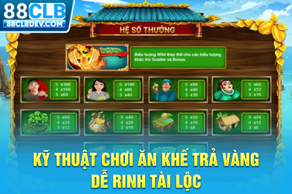 Nổ Hũ Ăn Khế Trả Vàng Săn Kho Báu Cổ Tích Jackpot Tỷ Đồng Kỹ thuật chơi Ăn Khế Trả Vàng dễ rinh tài lộc