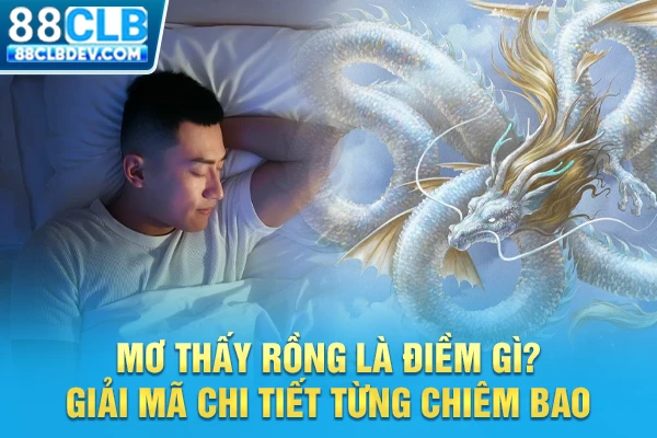Mơ Thấy Rồng Là Điềm Gì? Luận Giải Ý Nghĩa Từng Chiêm Bao