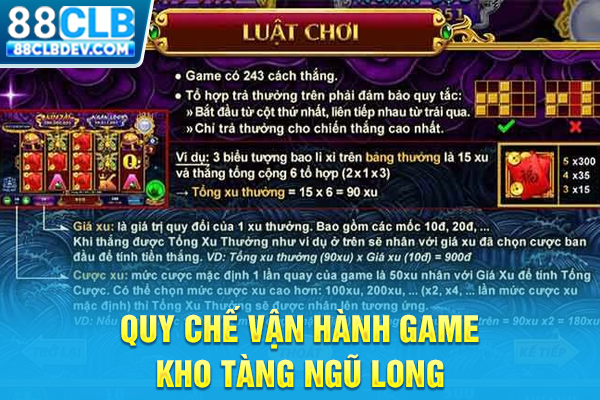 Săn Hũ Kho Tàng Ngũ Long Đầy Kịch Tính Mang Jackpot Về Nhà Quy chế vận hành game Kho tàng Ngũ Long